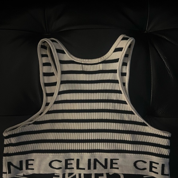 Monochrome Striped Tank Top - Picture 1 of 3